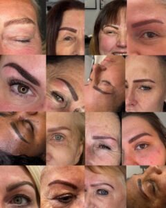Expert eyebrow microblading results for clients in Newcastle and Jesmond.